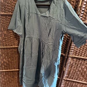 Teal Short Sleeve Tunic